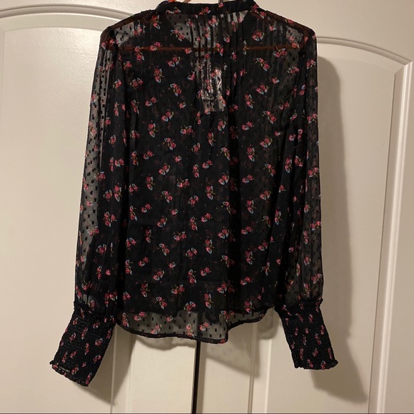 Free People Long Sleeve Blouse - Picture 3 of 6